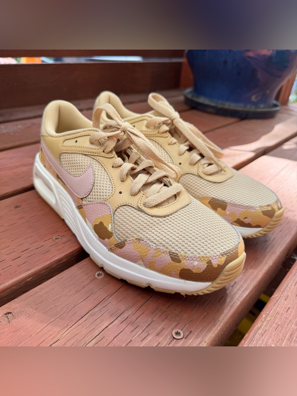 Women’s Nike Air Max SC 'Sesame Pink Camo Sz 11
